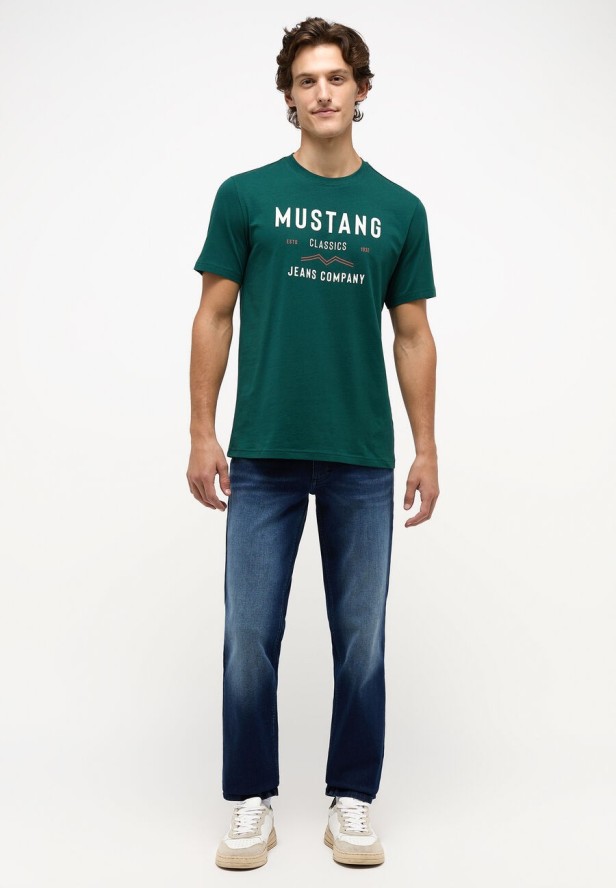 MUSTANG Tramper Straight MĘSKIE SPODNIE JEANSOWE JEANSY DŻINS Denim Blue 1014738 5000 982