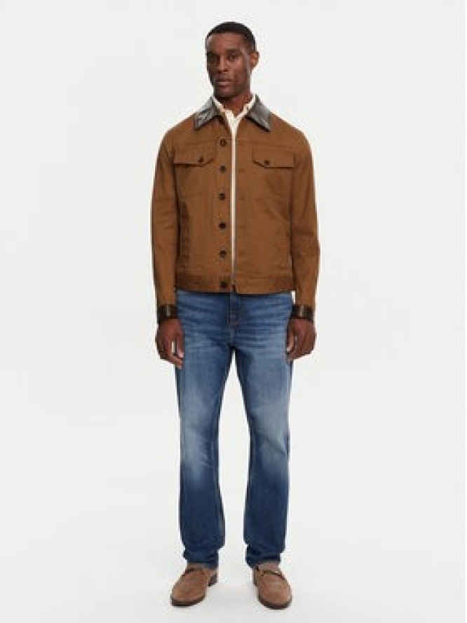 Dolce&Gabbana Kurtka przejściowa G9BJFT GI513 Brązowy Regular Fit