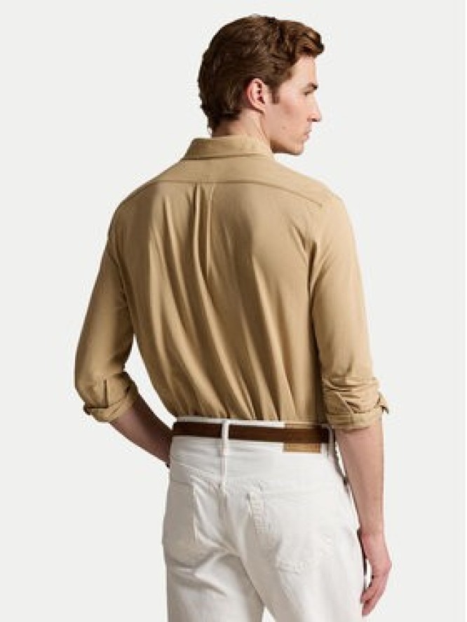 Polo Ralph Lauren Koszula 710654408503 Beżowy ciemny Regular Fit