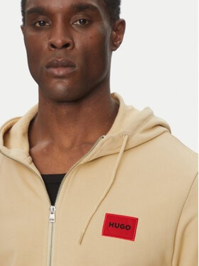 HUGO Bluza Daple212 50447972 Beżowy Regular Fit