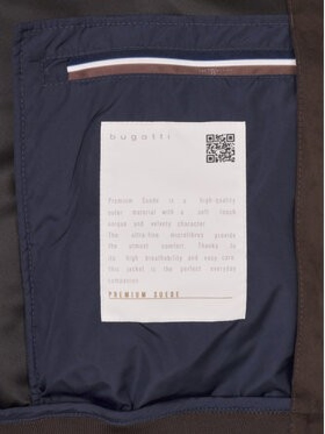 Bugatti Bluza 777300-71018 D Brązowy Regular Fit