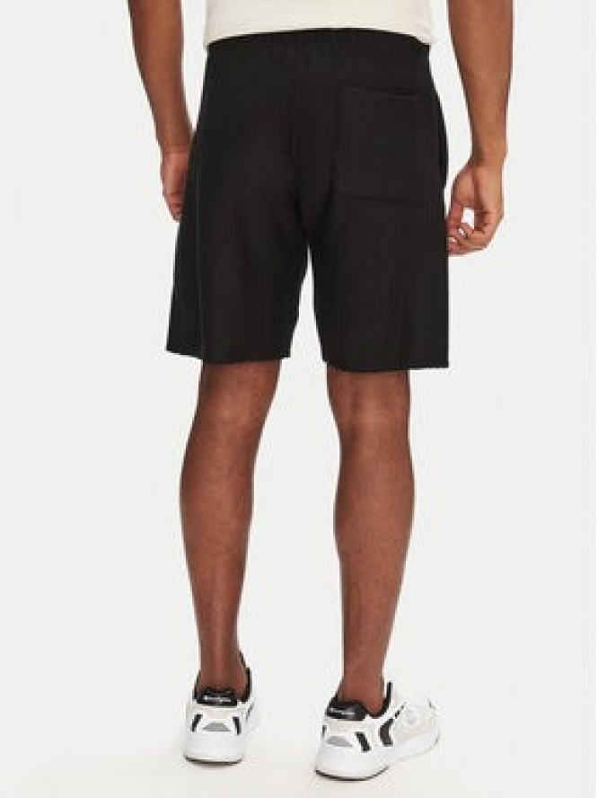 Champion Szorty sportowe 220764 Czarny Loose Fit