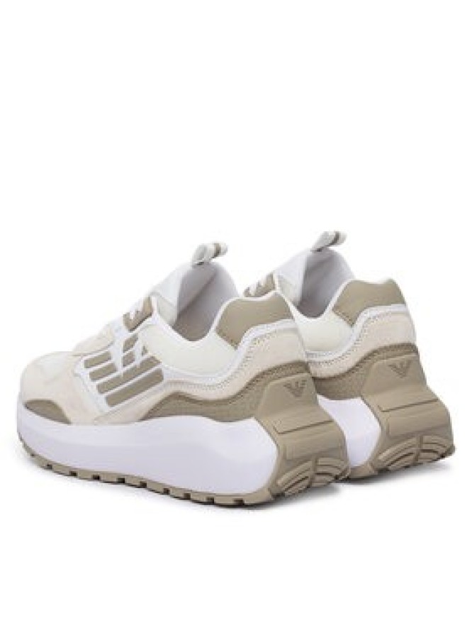 EA7 Emporio Armani Sneakersy 7X000657 AF23110 MZ698 Beżowy