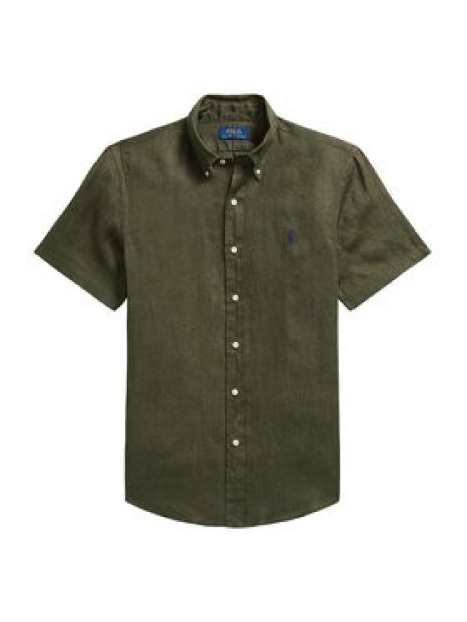 Polo Ralph Lauren Koszula 710968912503 Zielony Regular Fit