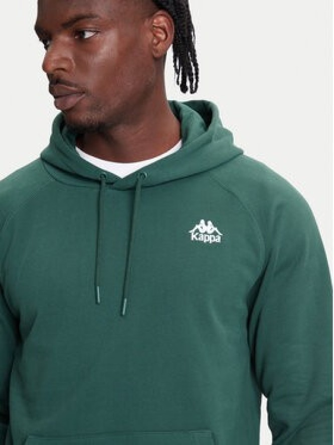 Kappa Bluza Authentic 321W7GW Zielony Regular Fit