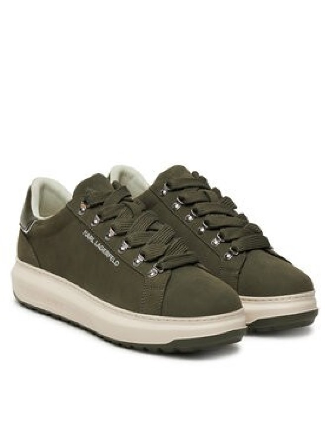 KARL LAGERFELD Sneakersy KL57545 Brązowy