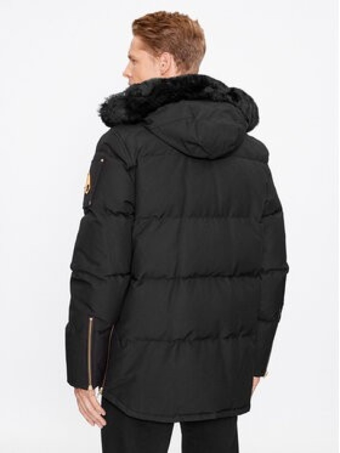 Moose Knuckles Kurtka puchowa Gold 3Q Jacket Sharling M32MJ128GS Czarny Regular Fit