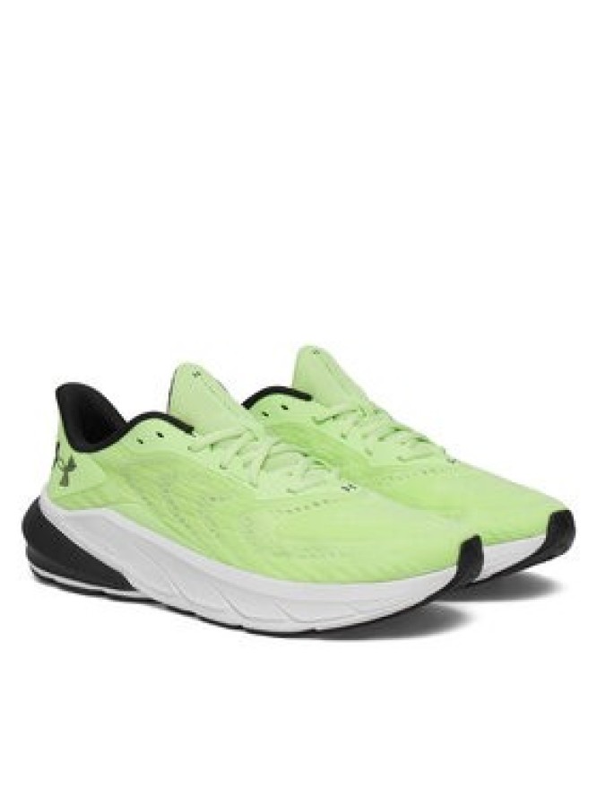 Under Armour Buty do biegania UA Charged+ Turbulence 3 6006717 Zielony jasny