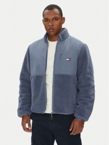 Tommy Jeans Kurtka przejściowa Novelty DM0DM21682 Niebieski Regular Fit