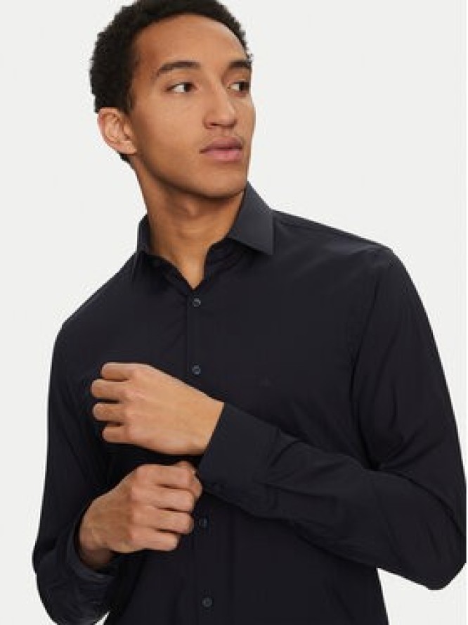 Calvin Klein Koszula K10K114356 Granatowy Regular Fit