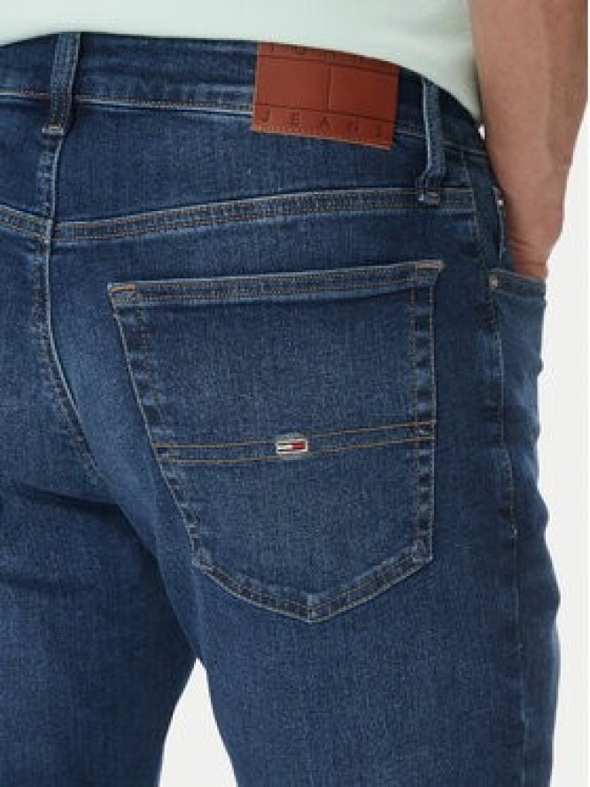 Tommy Jeans Jeansy DM0DM21032 Niebieski Tapered Fit
