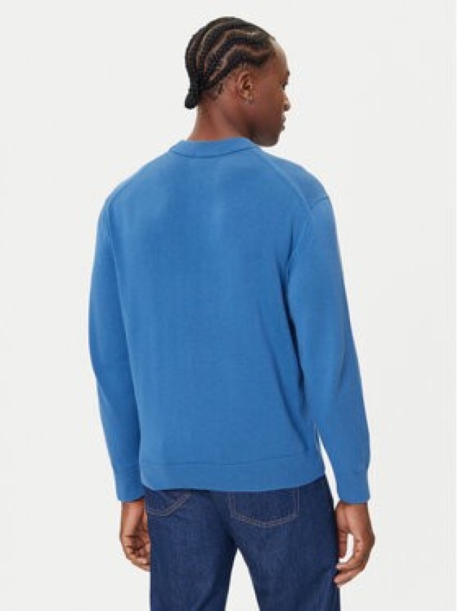 Calvin Klein Jeans Sweter LV04RC309G Niebieski Regular Fit
