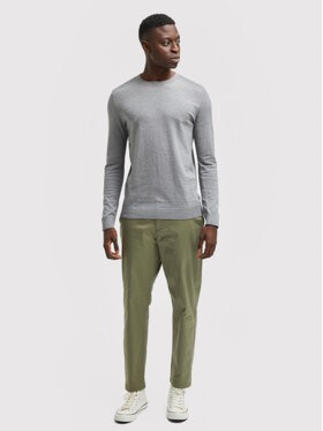 Selected Homme Sweter Berg 16074682 Szary Regular Fit