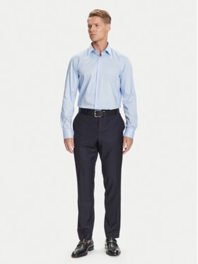 BOSS Koszula H-Joe 50545145 Błękitny Regular Fit