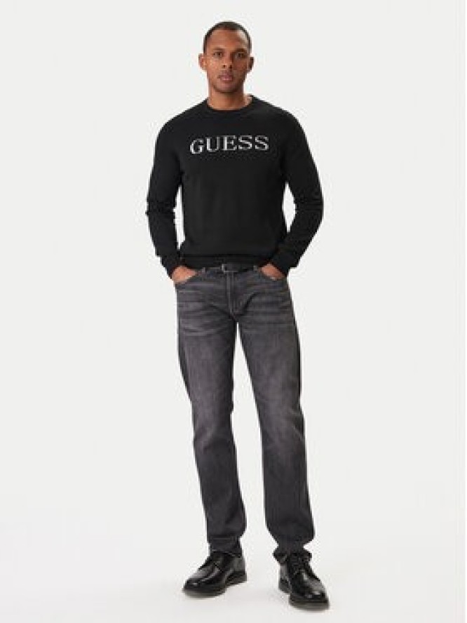 Guess Sweter M6RR19 Z4451 Czarny Regular Fit