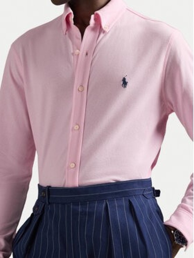 Polo Ralph Lauren Koszula 710654408101 Różowy Slim Fit