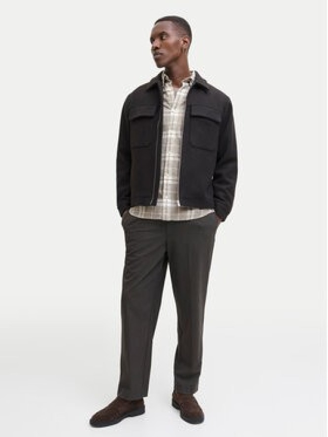 Jack & Jones Koszula Blubrook 12282354 Beżowy Regular Fit