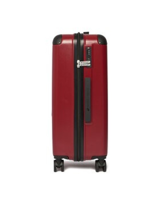 Beverly Hills Polo Club Walizka średnia CEO-BHPC-M-010-09-RED Czerwony