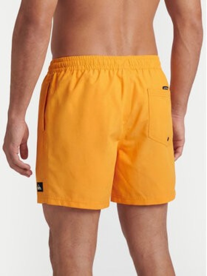 Quiksilver Szorty kąpielowe Everyday Solid Volley 15 EQYJV04120 Żółty Regular Fit