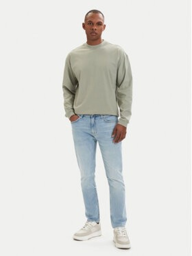 HUGO Longsleeve Daposo 50511029 Zielony jasny Relaxed Fit