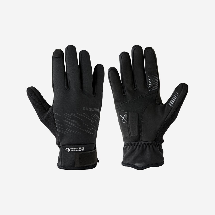 Rękawiczki na rower Windstopper® Gore-Tex Labs ciepłe