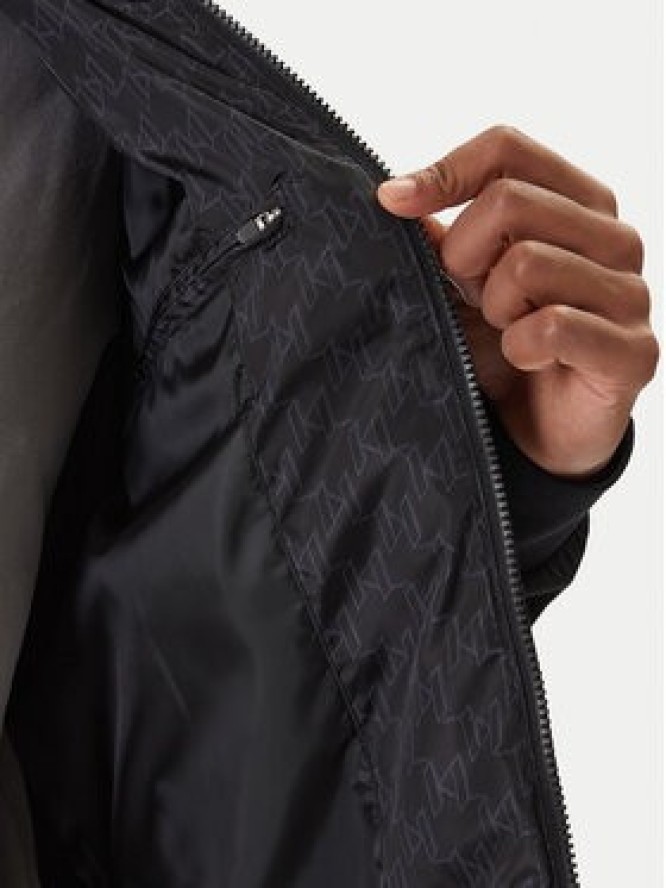 KARL LAGERFELD Kurtka bomber 505061 561527 Czarny Regular Fit