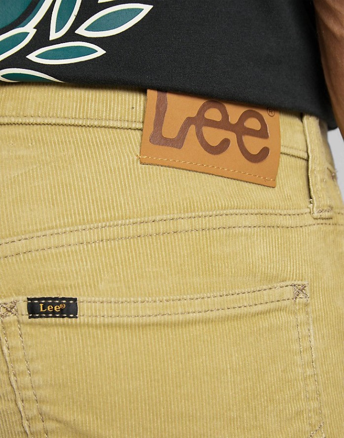 MĘSKIE SPODNIE LEE DAREN ZIP FLY SAND L707AX73 112321598