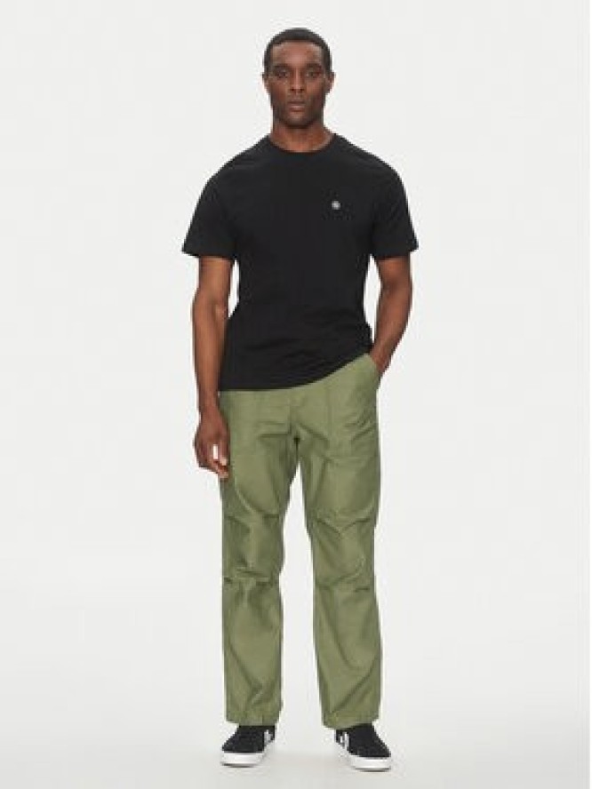 Element T-Shirt ELYKT00168 Czarny Regular Fit