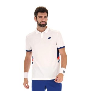Koszulka tenisowa męska Lotto Squadra III Polo