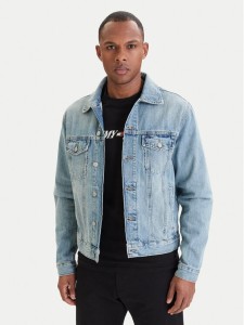 Tommy Jeans Kurtka jeansowa Ryan DM0DM23002 Błękitny Regular Fit