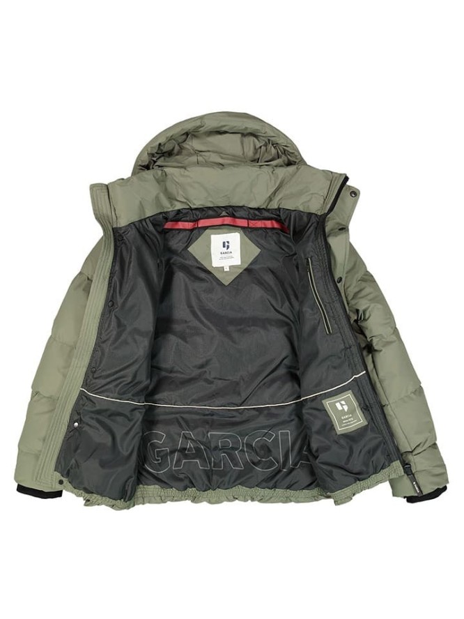 Garcia Kurtka pikowana w kolorze khaki rozmiar: L