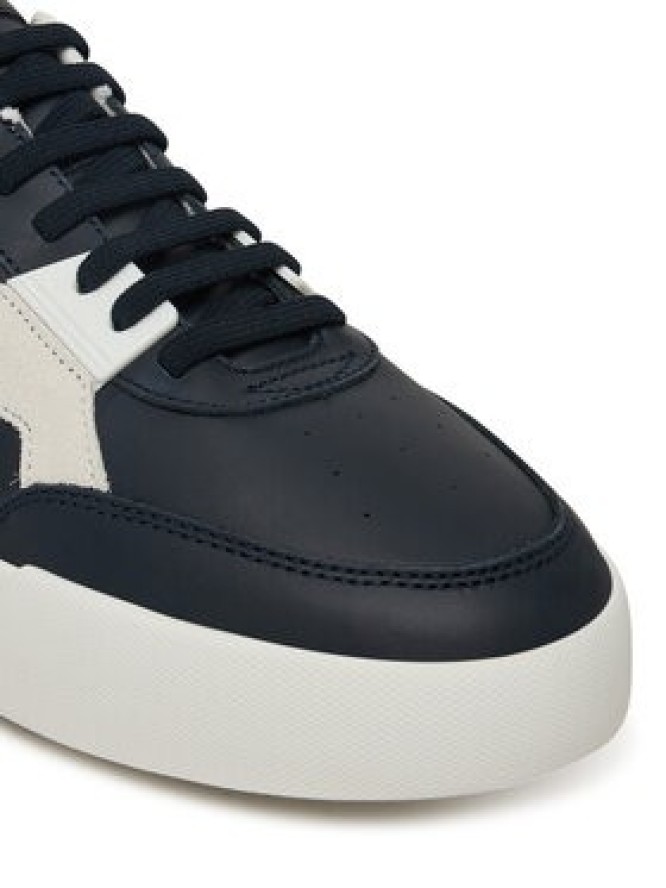 Tommy Hilfiger Sneakersy Th Court Craft Mix FM0FM05654 Granatowy