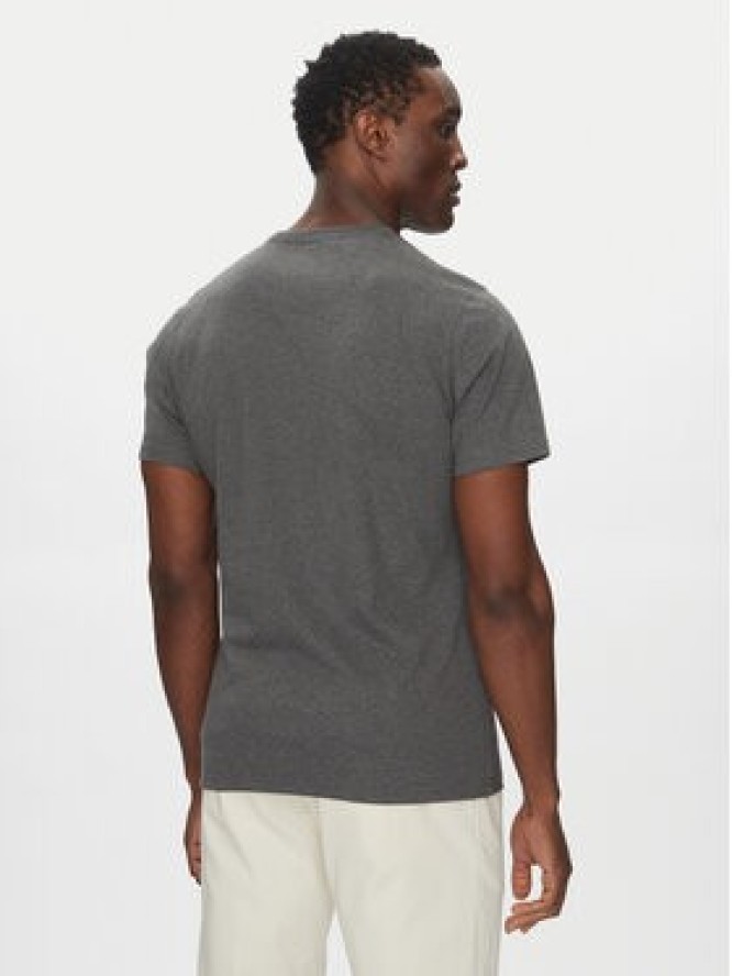Barbour T-Shirt Essential Sports MTS0331GY73 Szary Tailored Fit