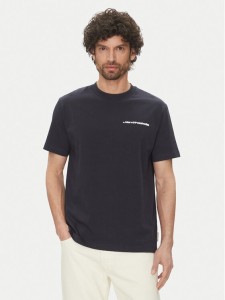Marc O'Polo Denim T-Shirt 500 0006 002 Granatowy Relaxed Fit
