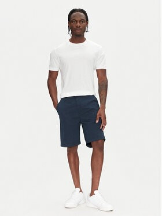 Pepe Jeans Szorty materiałowe PM801181 Granatowy Regular Fit