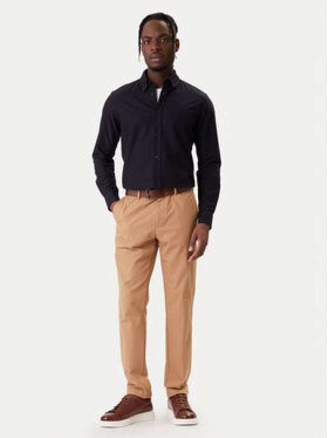 BOSS Koszula H-Roan 50555920 Granatowy Slim Fit