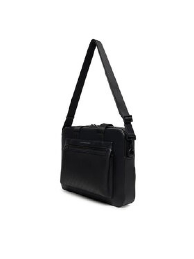 Tommy Hilfiger Torba na laptopa Th Monogram Computer Bag AM0AM13835 Czarny