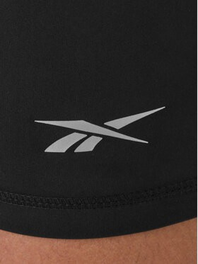 Reebok Szorty sportowe RK25600CCM Czarny Slim Fit