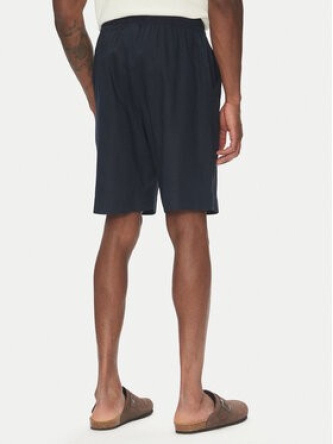 Emporio Armani Szorty materiałowe EM000681 AF12356 UB102 Granatowy Regular Fit