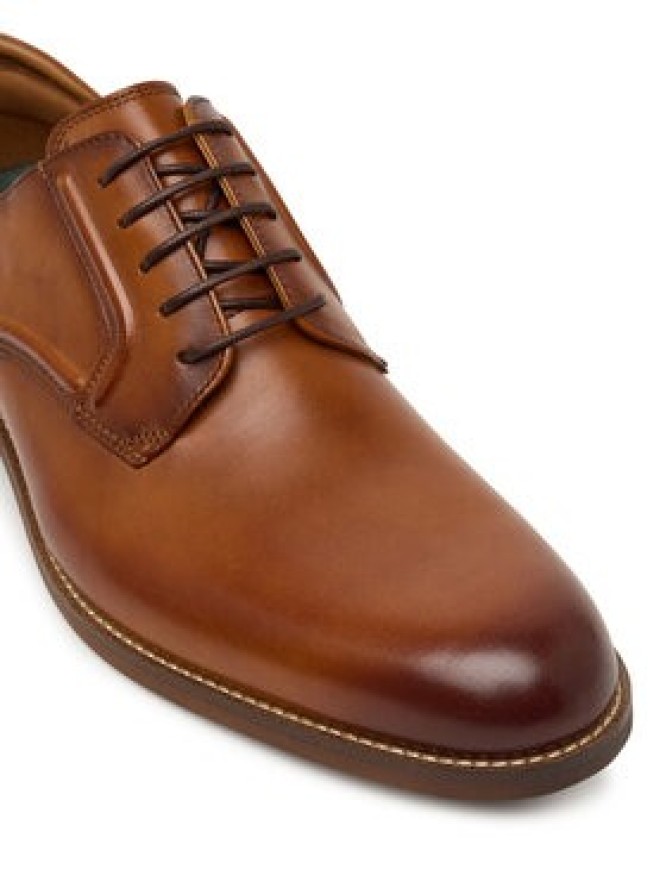 Clarks Półbuty CraftRemi Lace 26186389 Brązowy