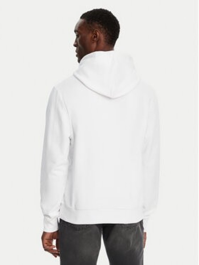 Balmain Bluza DH1JR002BB65 Biały Regular Fit