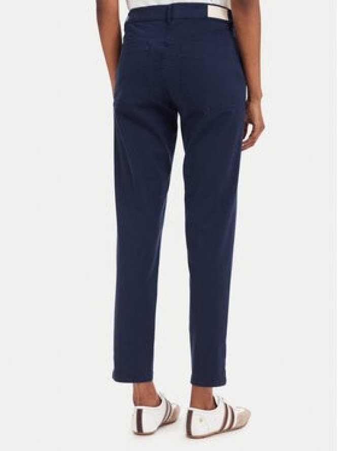 Beverly Hills Polo Club Chinosy P-SS26W-T586585 Granatowy Slim Fit