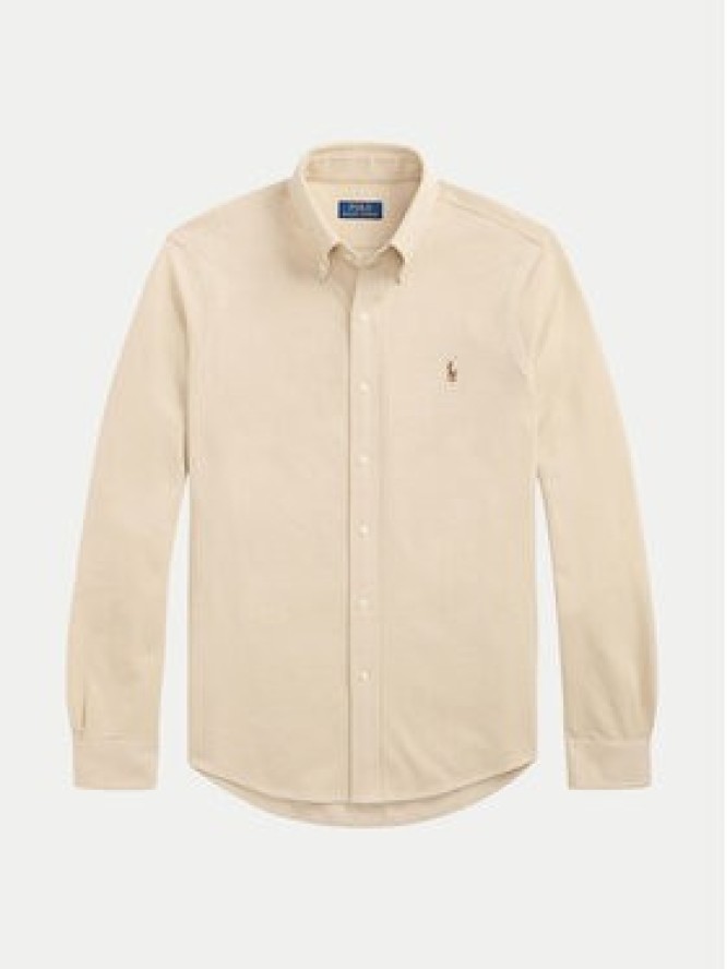 Polo Ralph Lauren Koszula 710P03967502 Beżowy jasny Slim Fit
