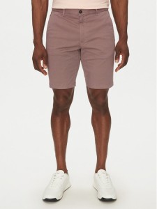 BOSS Szorty materiałowe 50536884 Różowy Regular Fit