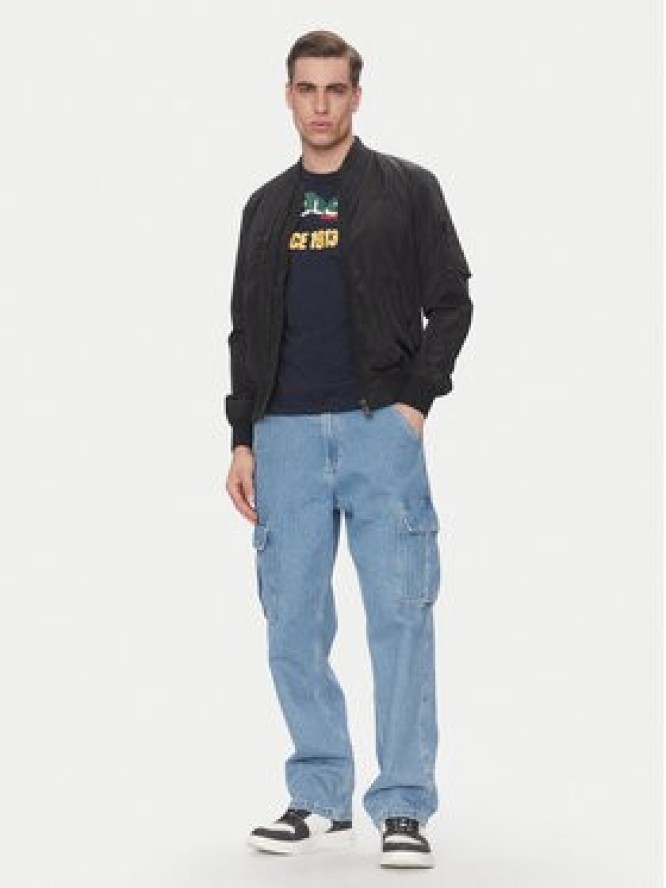 Schott NYC Kurtka bomber Airstar Czarny Regular Fit