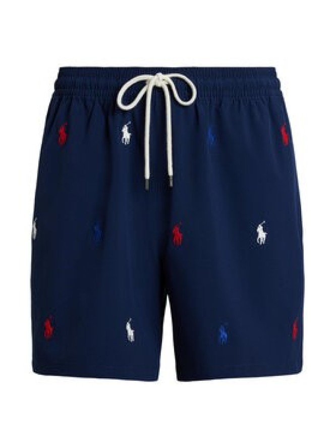 Polo Ralph Lauren Szorty materiałowe 710957786001 Granatowy Classic Fit