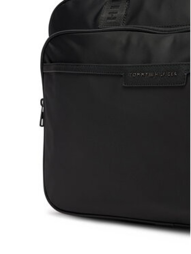 Tommy Hilfiger Torba na laptopa Th Repreve Computer Bag AM0AM13466 Czarny