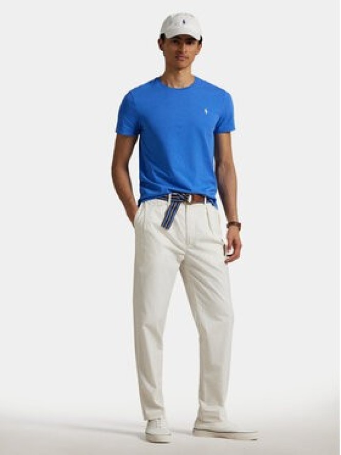 Polo Ralph Lauren T-Shirt 710671438411 Niebieski Slim Fit