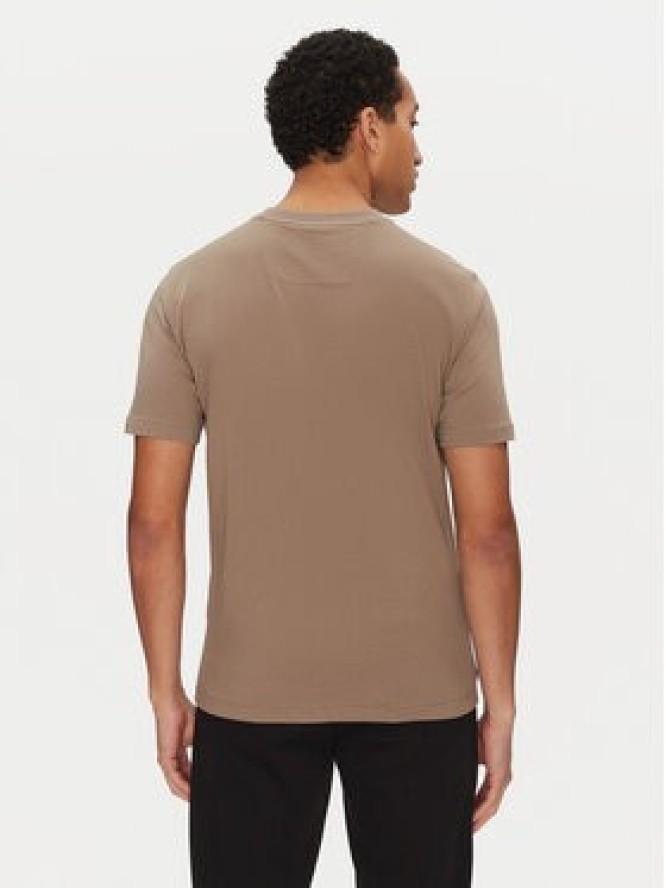 BOSS T-Shirt 50531271 Beżowy Regular Fit