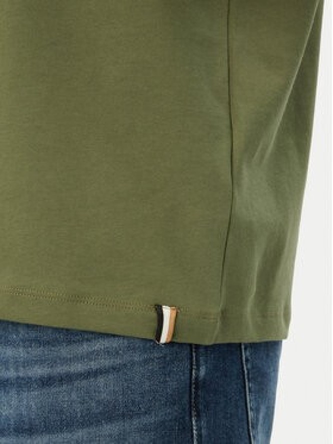 BOSS T-Shirt 50531401 Zielony ciemny Regular Fit